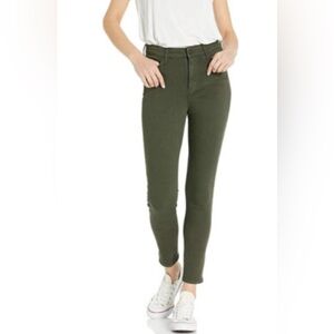 Olive Green Straight Leg Pants